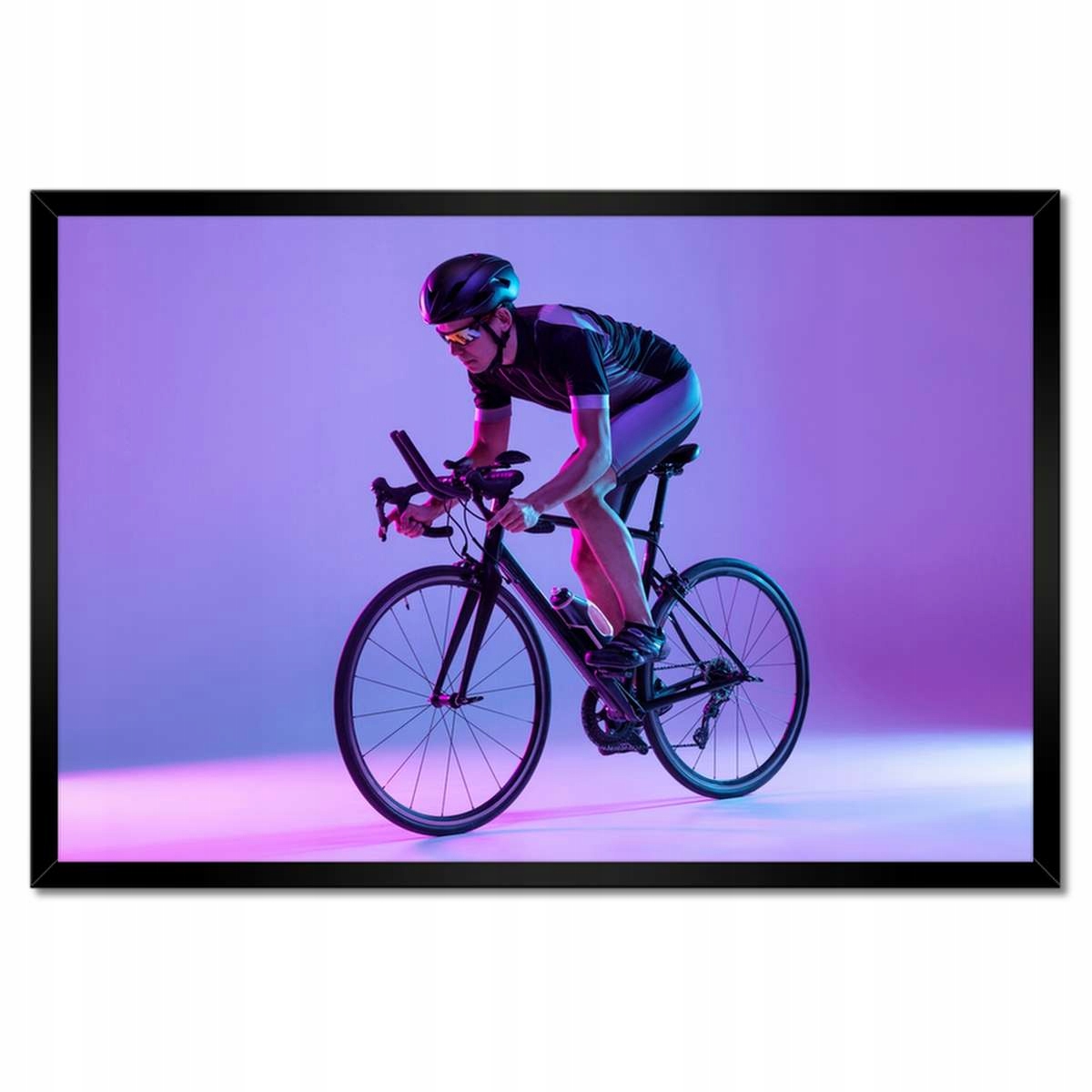 Plakáty v rámu 60x40 Koláž Cyklistika