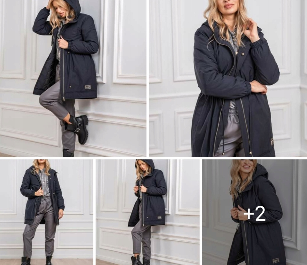 Černá zateplená bunda Parka 0877 Lalous vel S