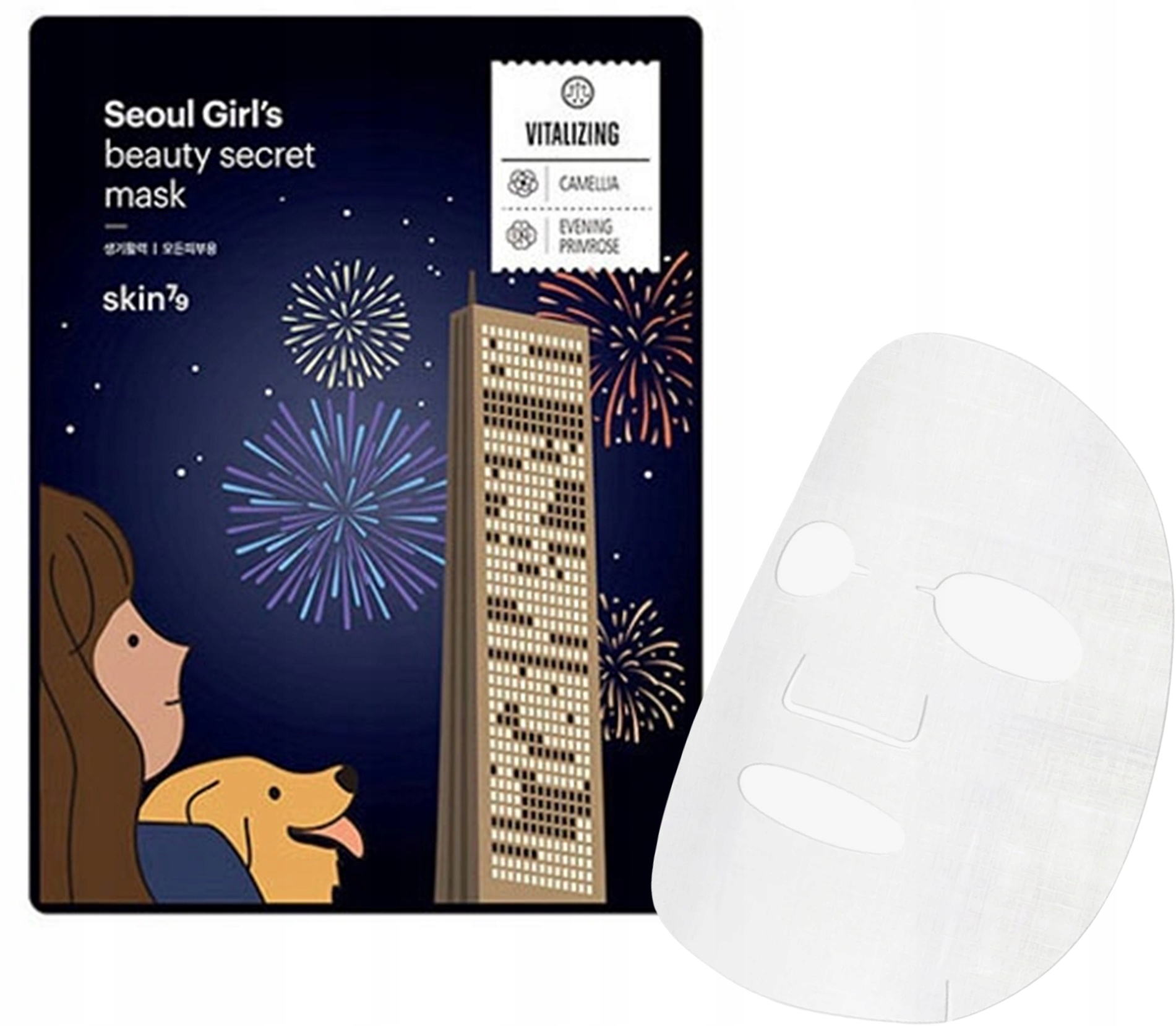 

SKIN79 Maska Do Twarzy Seoul Girls Rewitalizująca