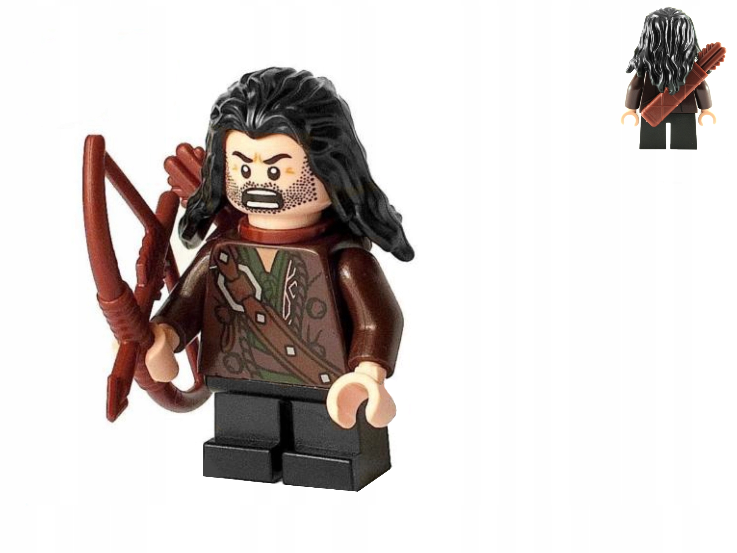 Lego The Hobbit - Dwarf + broń - Allegro.pl