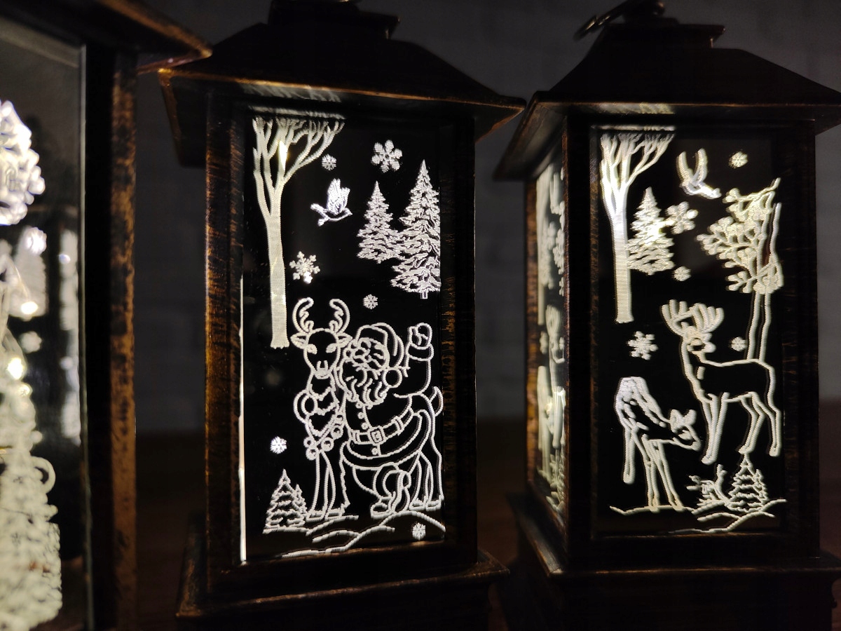 ŚWIĄTECZNA LATARENKA DEKORACJA LAMPION LED ŚWIĘTA Rodzaj lampion