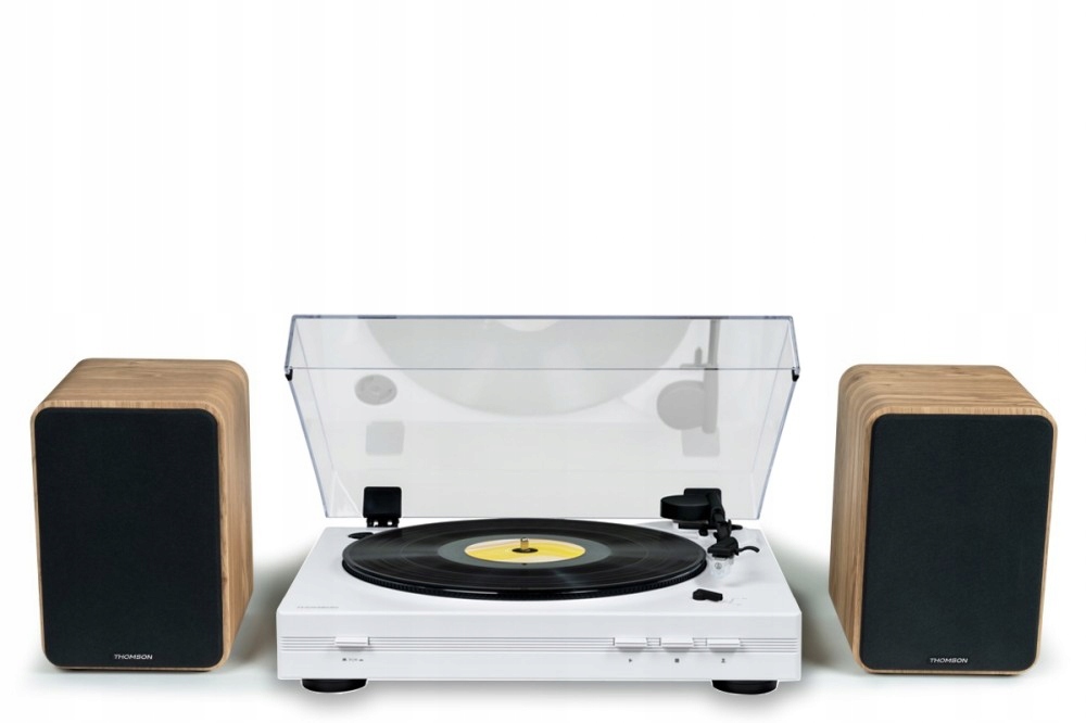 Plně automatický gramofon Thomson TT351 s aktivními reproduktory WS602DUO