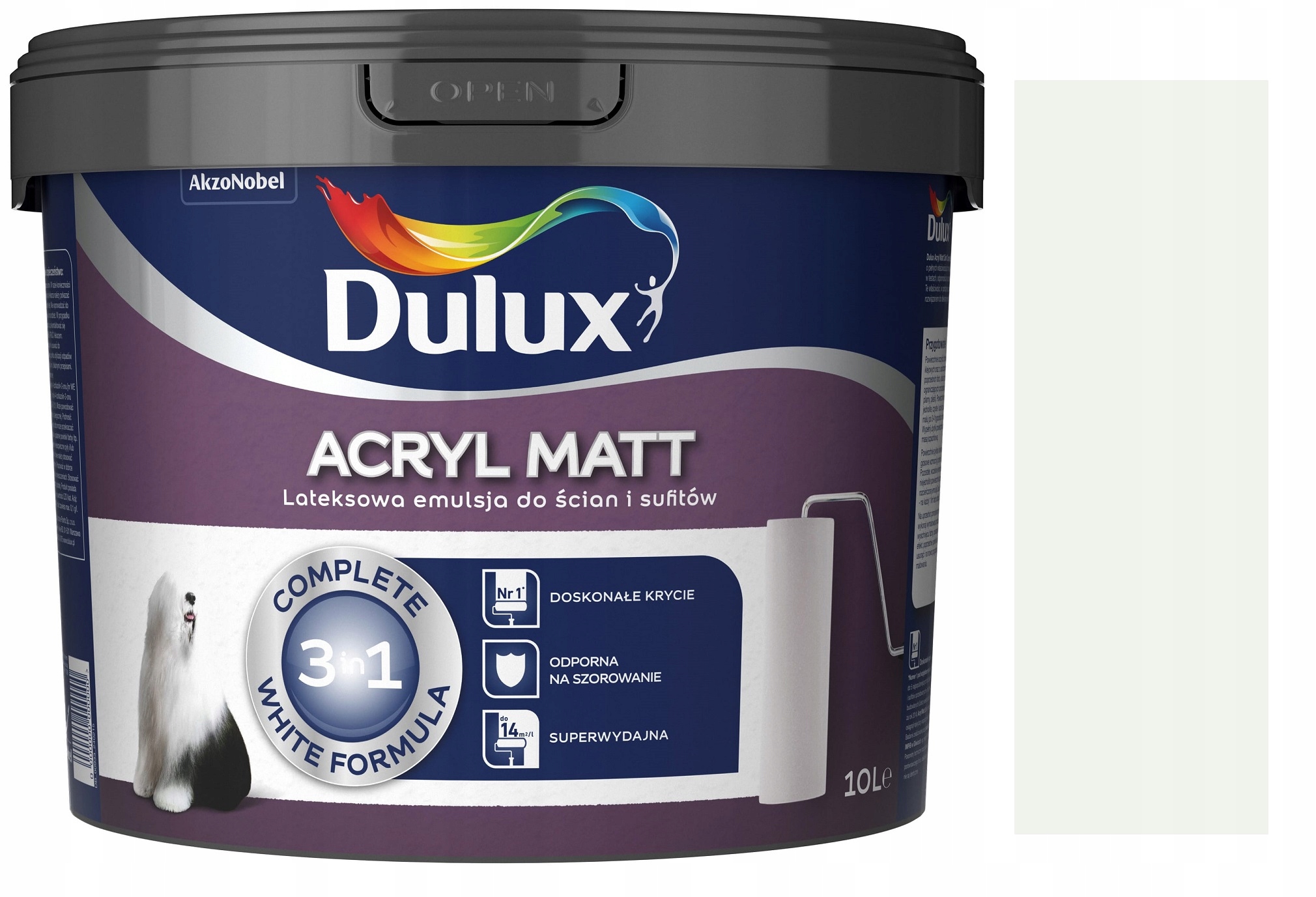 

Dulux Farba Acryl Matt Matowa Biała 10L