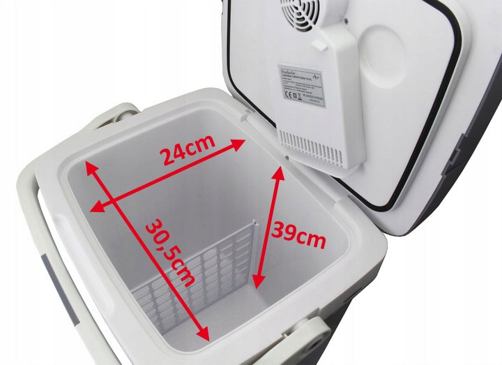 Lodówka Samochodowa Turystyczna 32L+ 12/230V Kolor szary