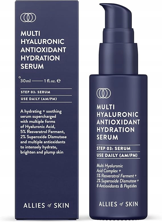 Allies of Skin Multi Hyaluronic Antioxidant Hydration Serum