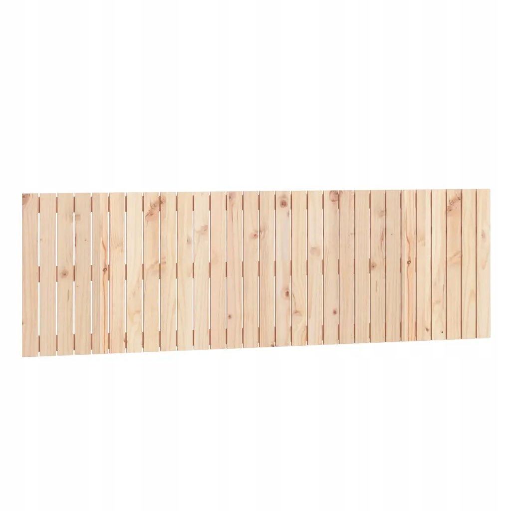 vidaXL Čelo postele, 185 x 3 x 60 cm, masivní borovicové dřevo