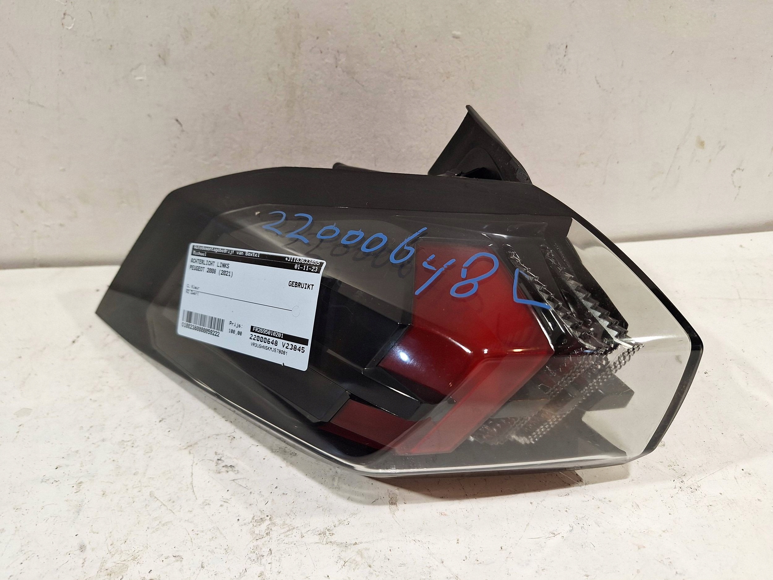 LAMPA TYŁ LEWA FR2695010201 PEUGEOT 2008 II 21-