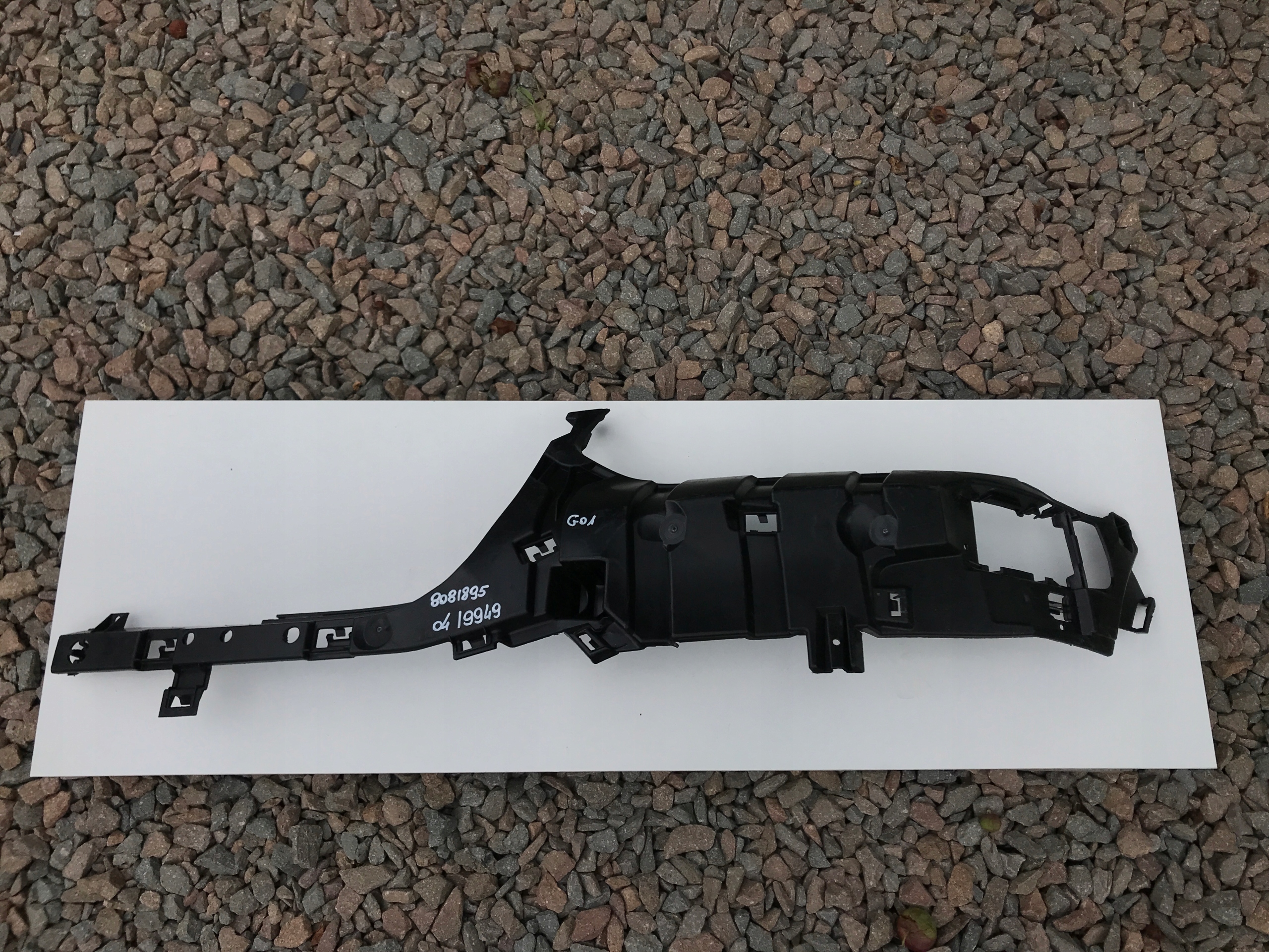 8081895 - BMW X3 G01 лівий бампер передній M пакет LIFT