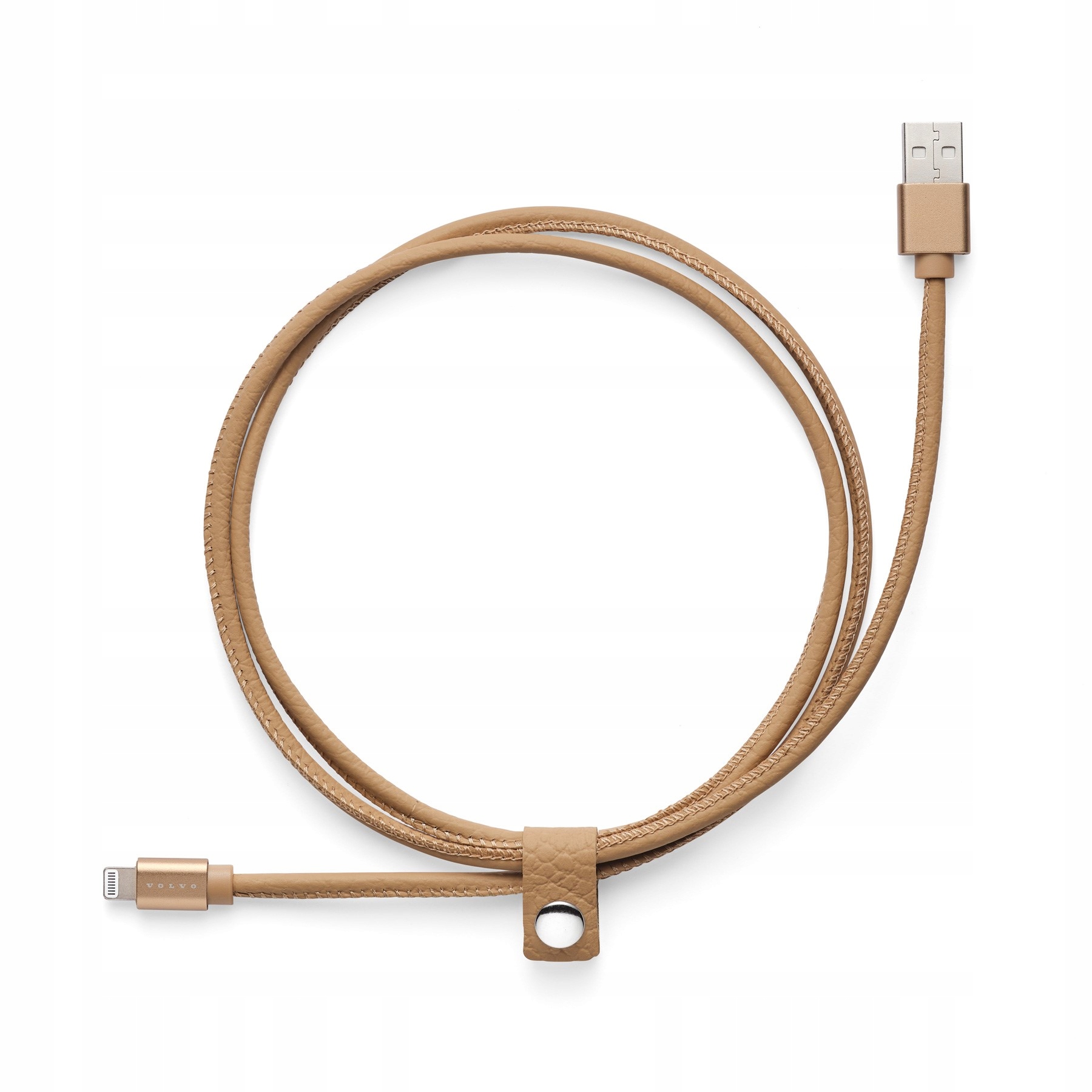 

Volvo iPhone skorzany kabel przewod do ladowarki