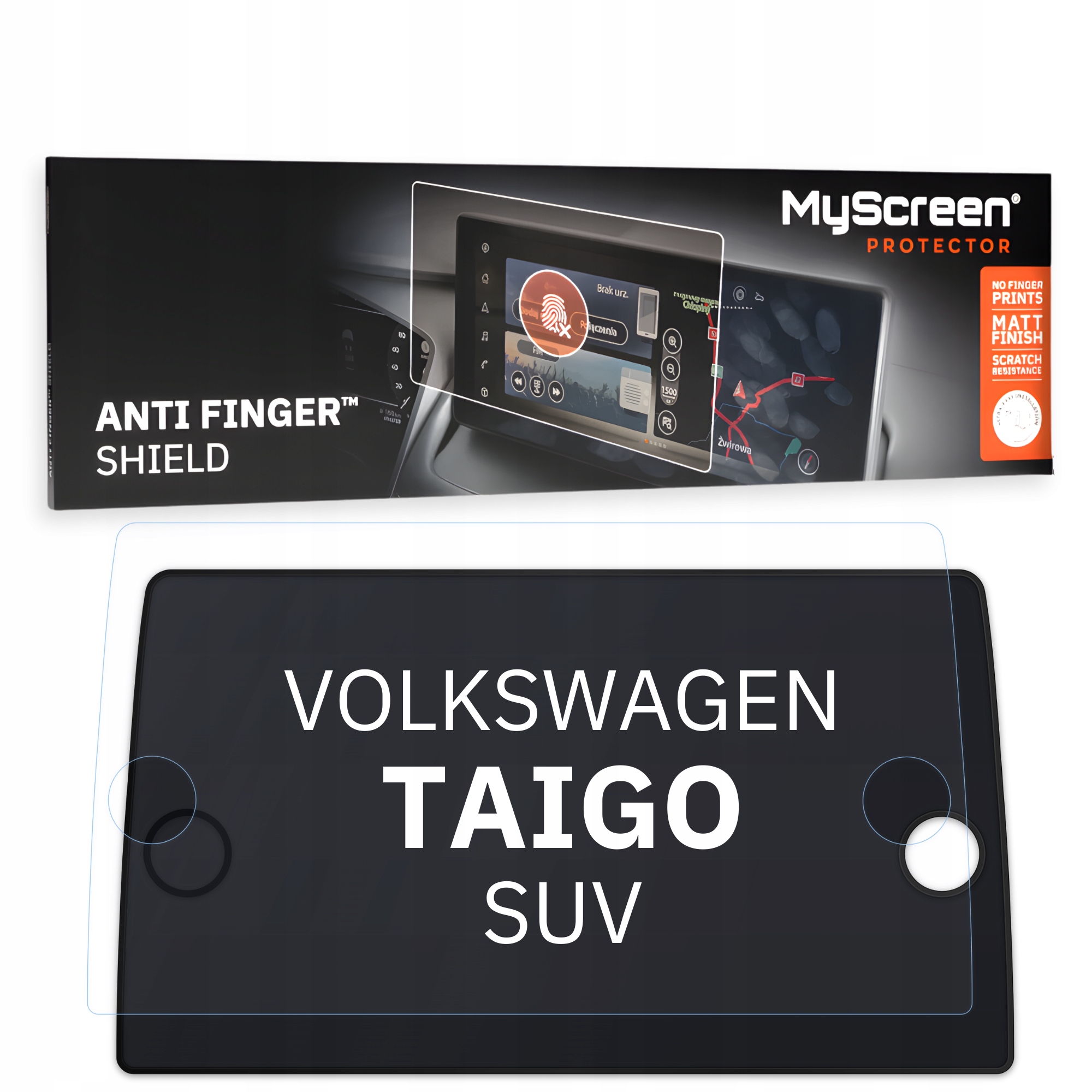 Matná fólie pro Volkswagen Taigo Suv 2022 8" MyScreen