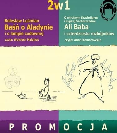 ALI BABA I 40.. + BAŚŃ O ALADYNIE AUDIOBOOK ANNA KOMOROWSKA