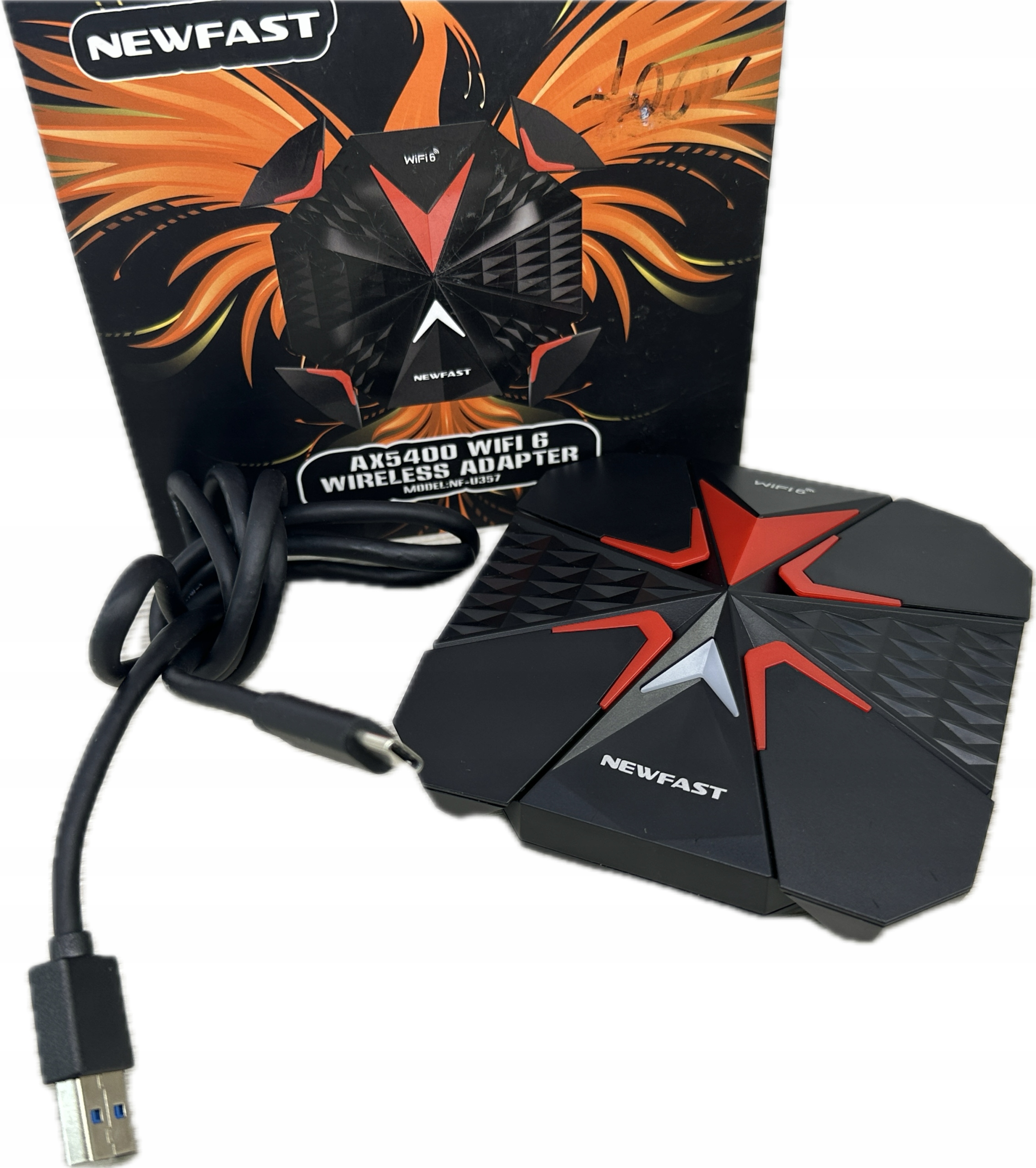 USB-адаптер Wi-FI сетевая карта NEWFAST NF-U357 усилитель модем интернет