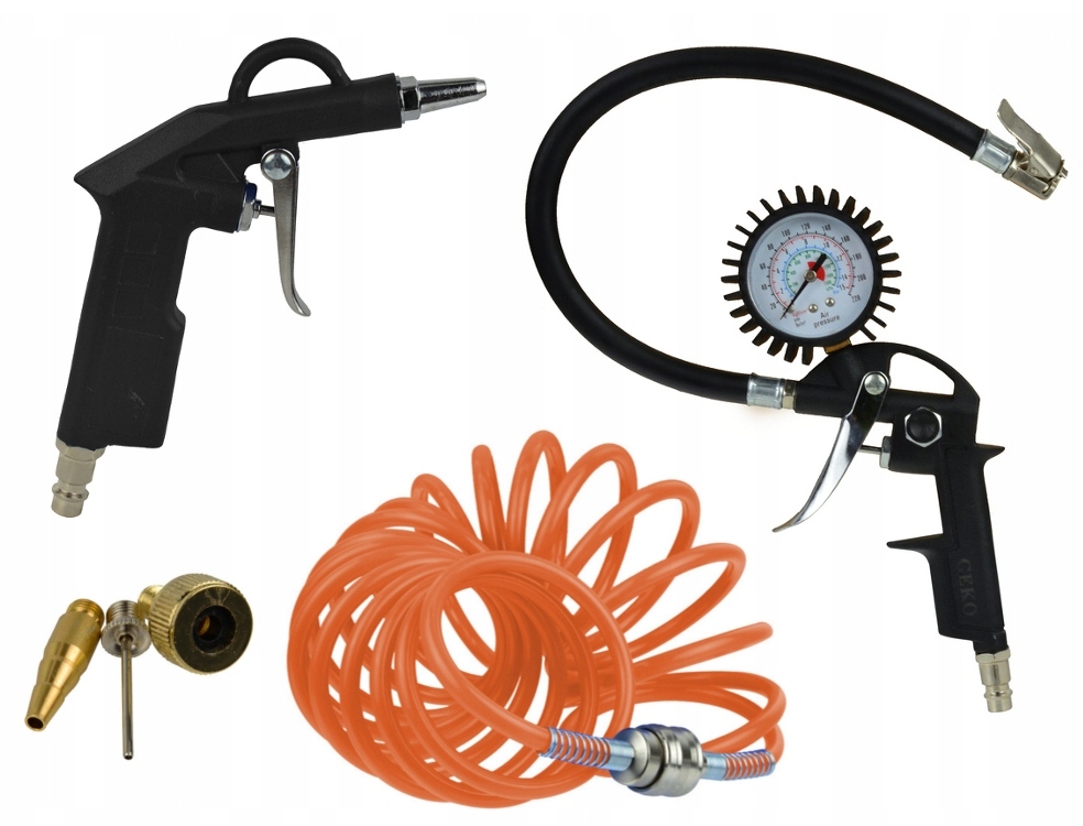 

Zestaw do pompowania przedmuchiwania 6el wąż pisto