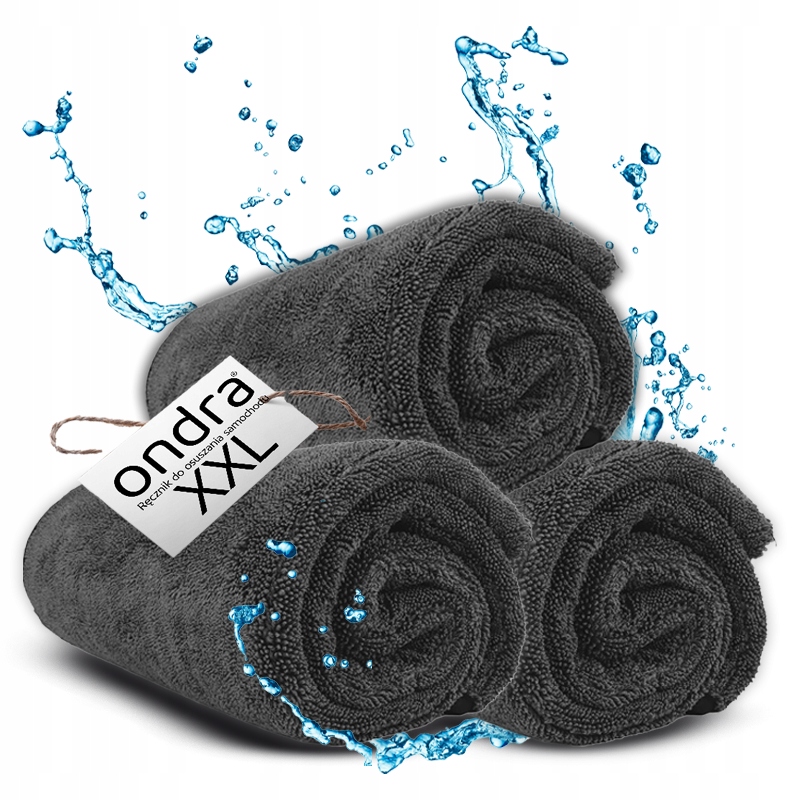 Duży Ręcznik Do Samochodu Auta Do Osuszania Wycierania Lakieru Z Mikrofibry