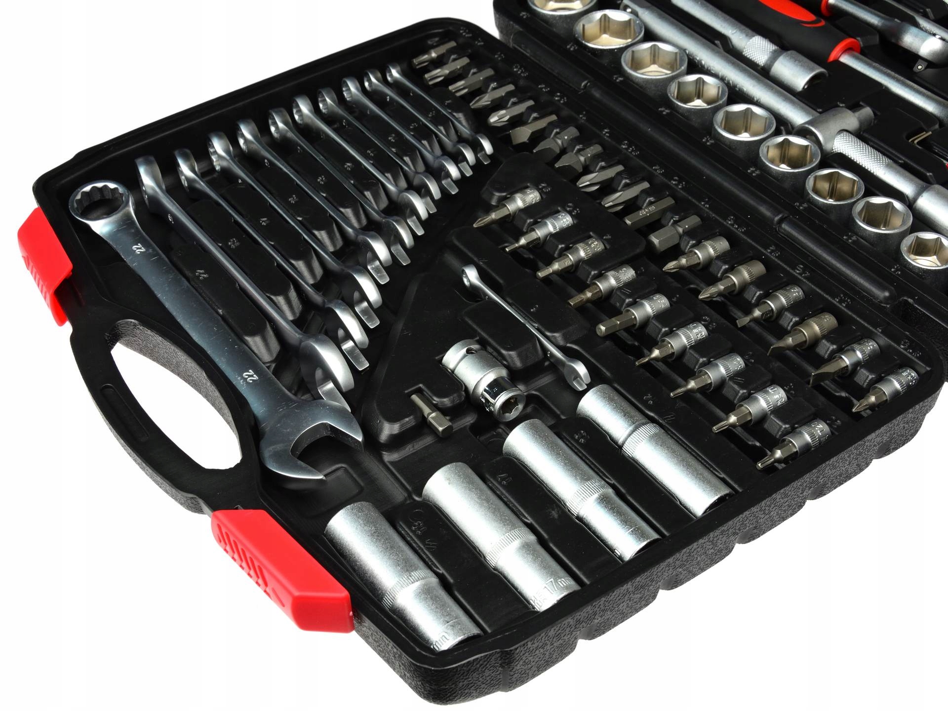 ZESTAW KLUCZY NASADOWYCH KLUCZE 94 PŁASKO OCZKOWE Marka Heidmann