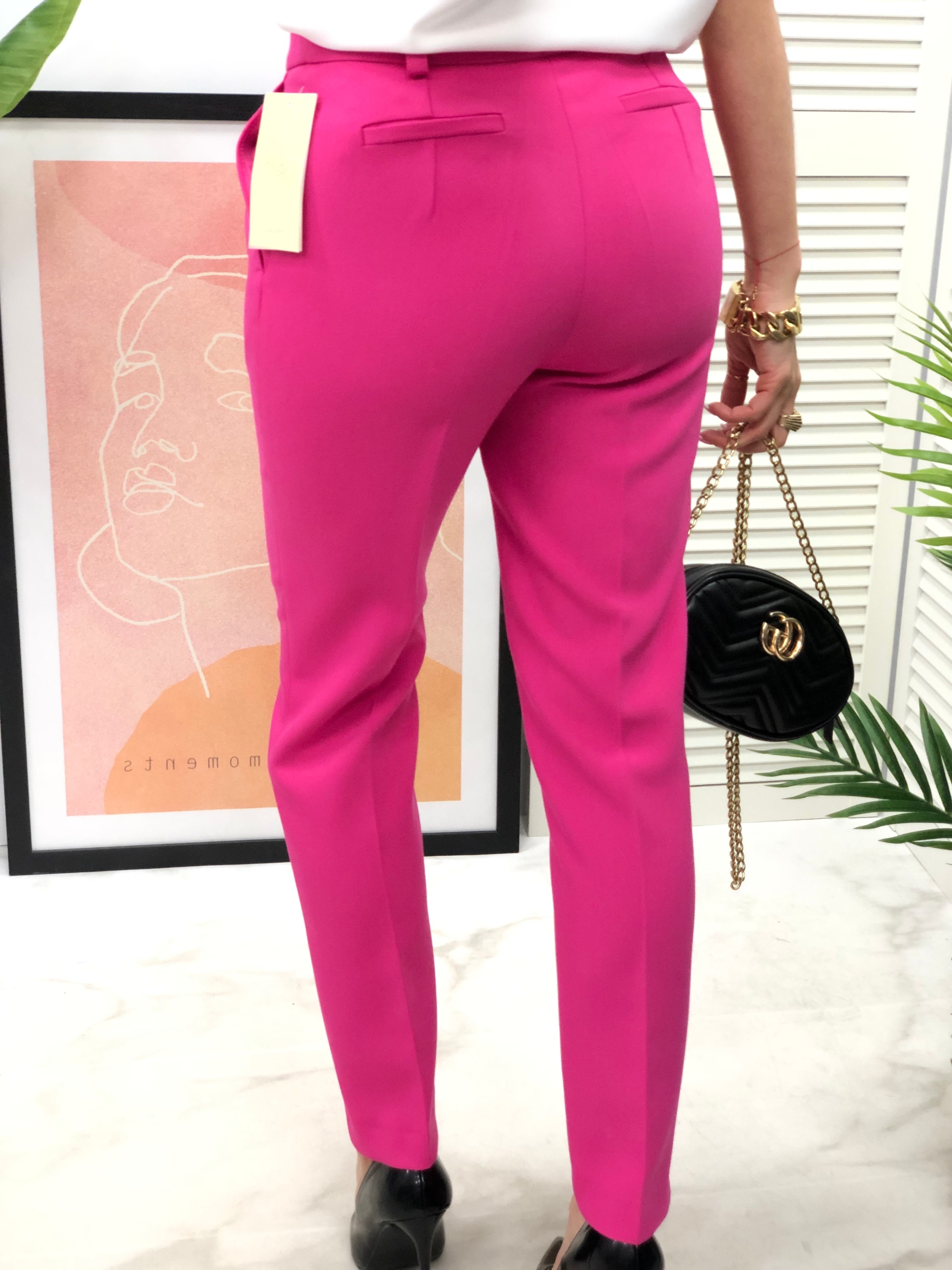 GARNITUR MIAMI PREMIUM ___ fuksja ___ 44 Rękaw długi rękaw