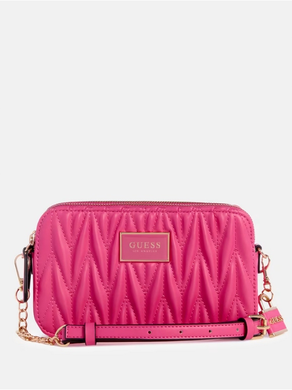 Guess dámská kabelka,crossbody Fluer růžová