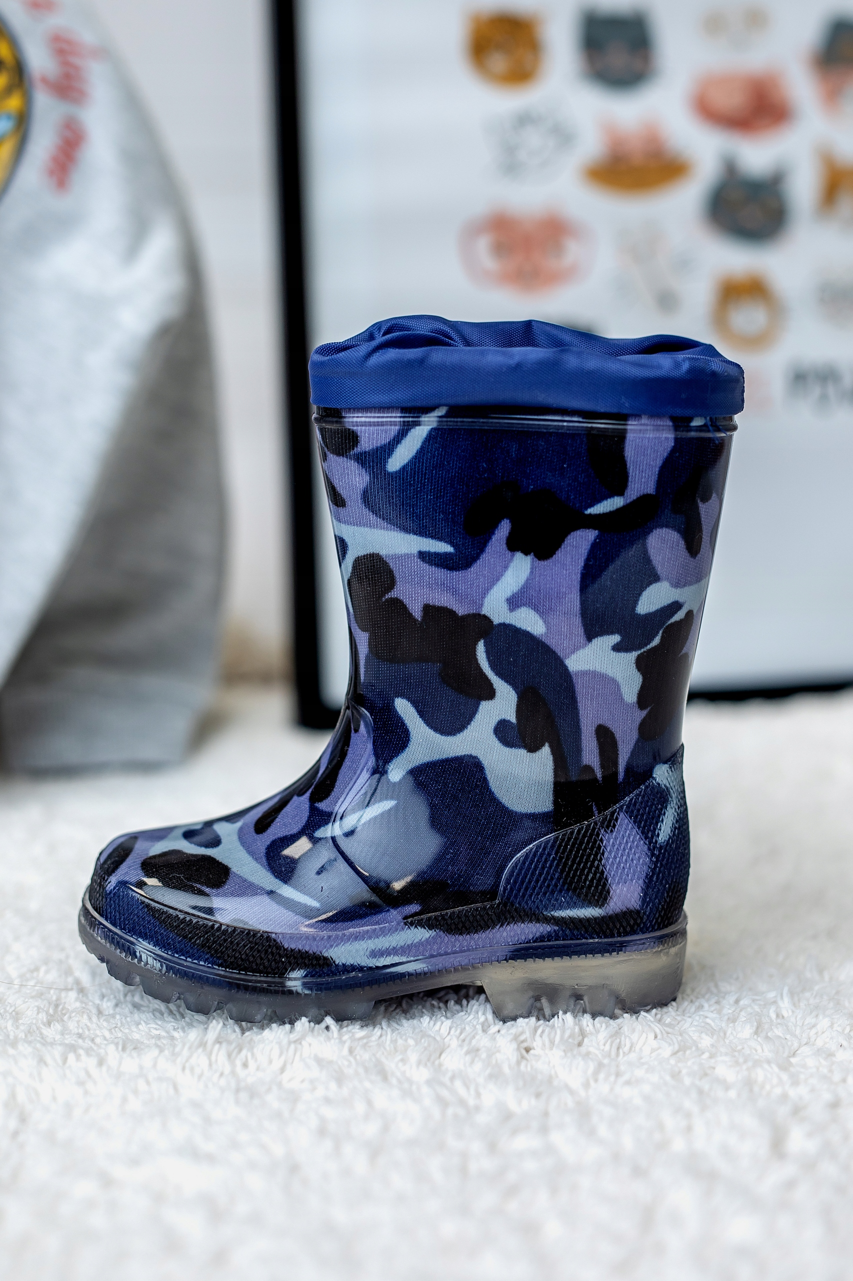 Kalosze GUMOWCE dziecięce granatowe WOJTYŁKO (32) Marka Wojtyłko