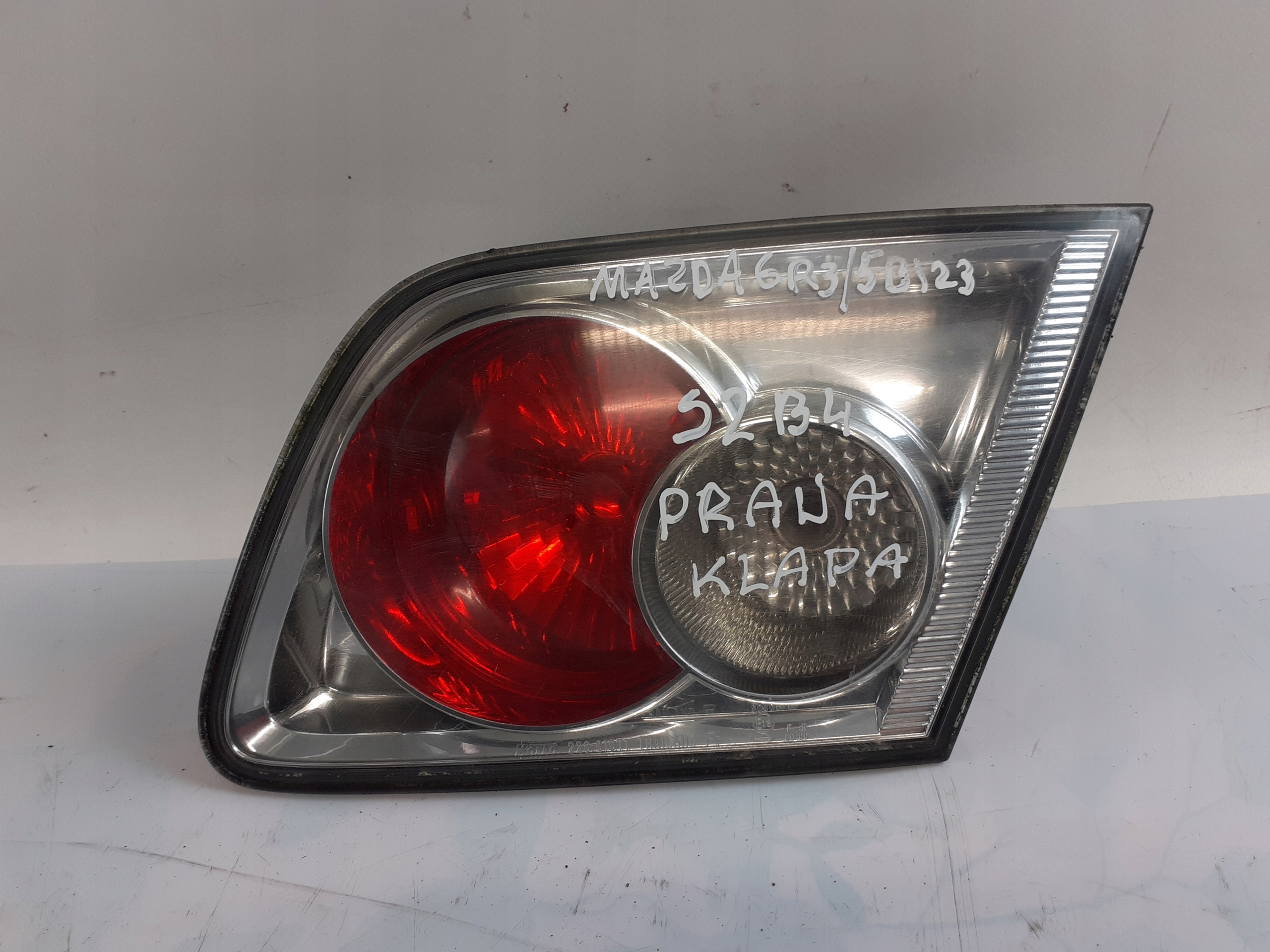 light right rear part to the bonnet Mazda 6