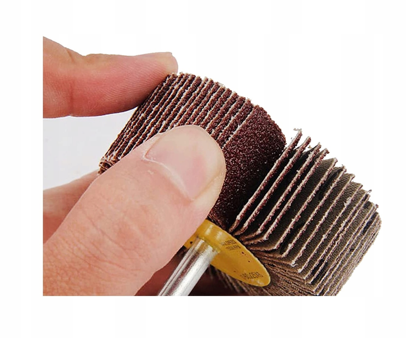 ŚCIERNICA LISTKOWA NA TRZPIENIU 40x20 P80 PŁÓTNO Marka inna