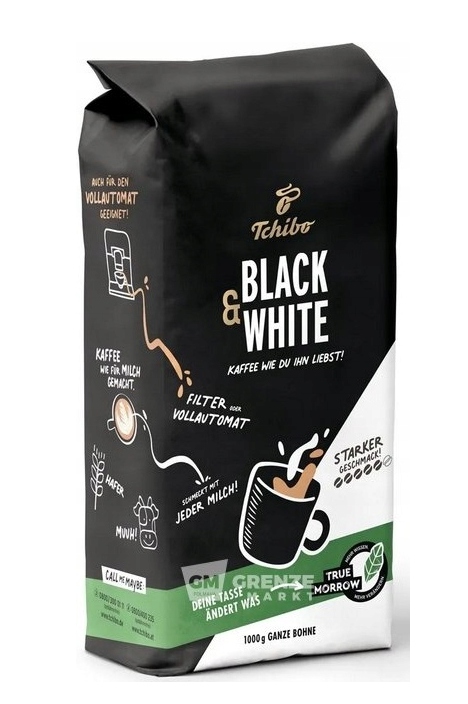 Levně Tchibo Black & White káva 1 kg Dovoz z Německa