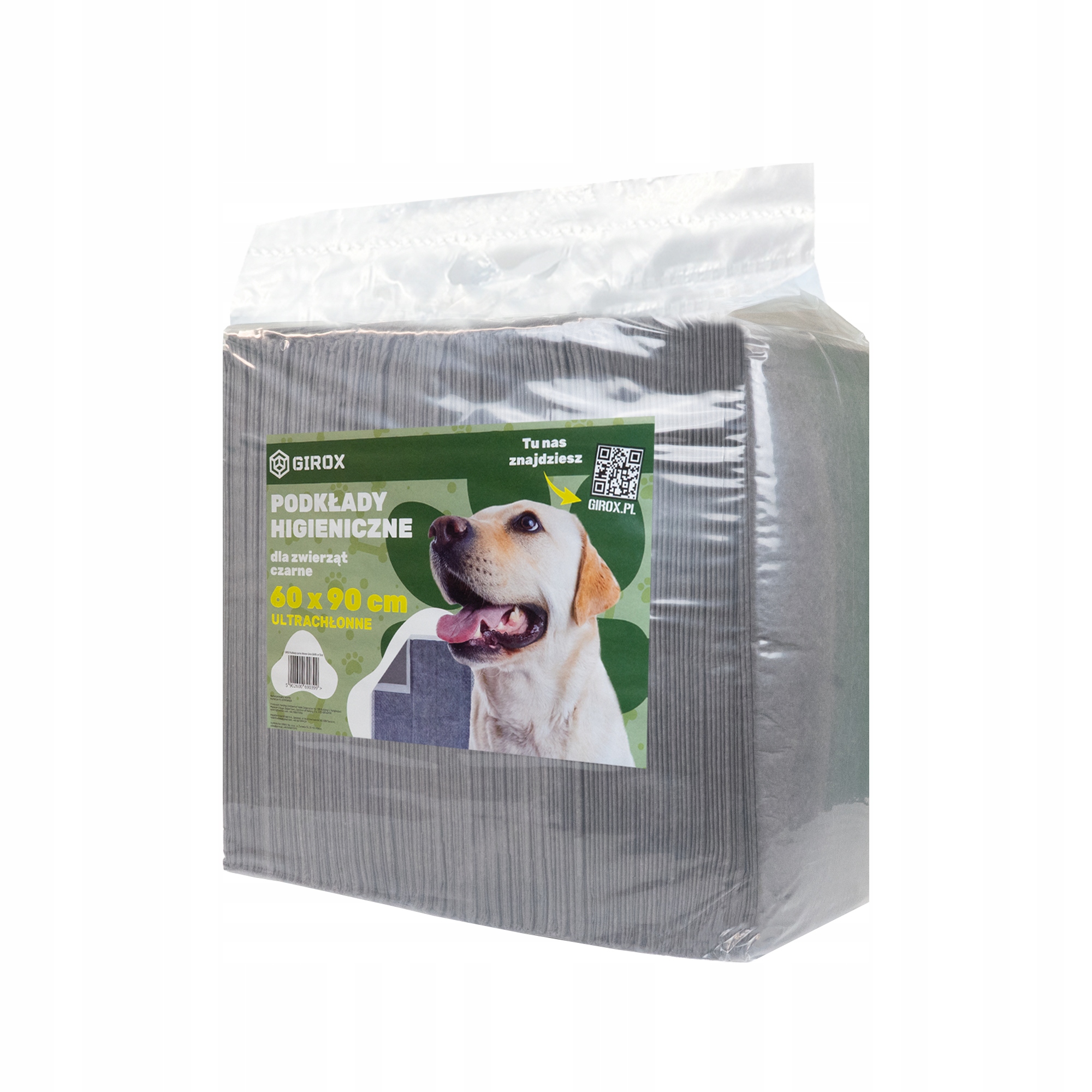 Levně Ultraabsorpční podložky pro zvířata Černé 60x90 100 Ks sáčky