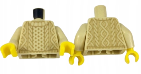 

Lego 973pb2834c01 Tors Korpus Sweter Beżowy