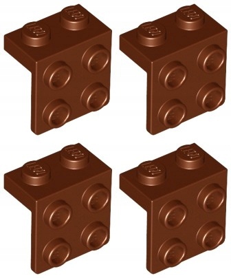 

Lego 44728 Płytka Łamana brązowa Nowa (4g) 4 szt.