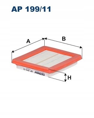 FILTR POWIETRZA AP 199/11 FILTRON Producent części Filtron