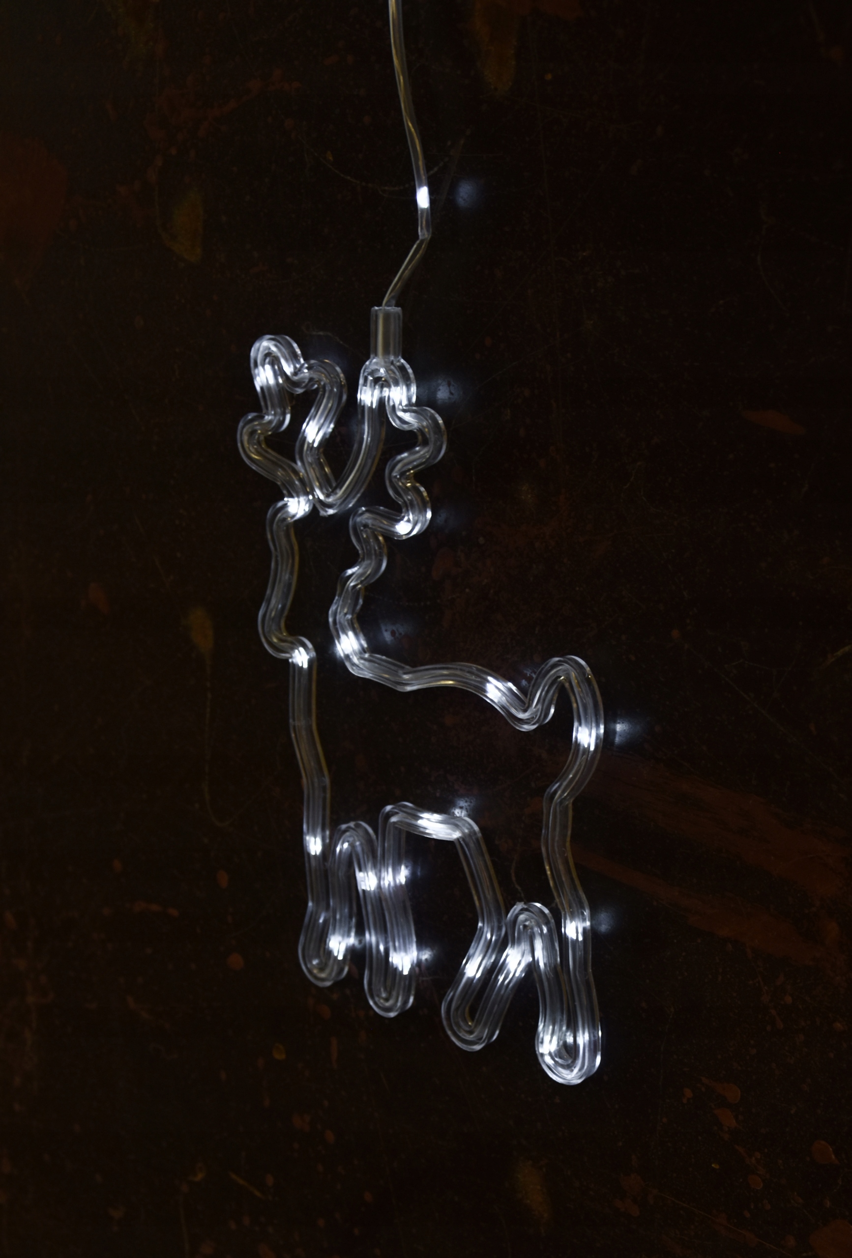 Girlanda Záclona 160 Sob Hvězdička Bílá Studená