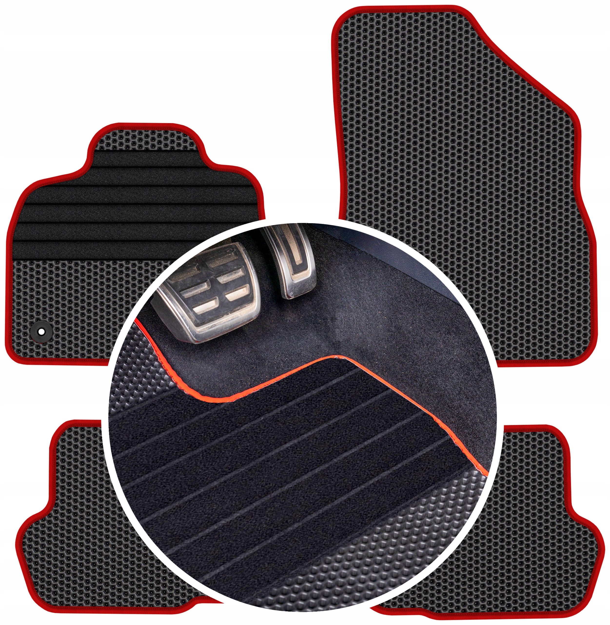 Citroen DS5 2011-2015 Gumové koberce Eva Eternity Plastry Medu