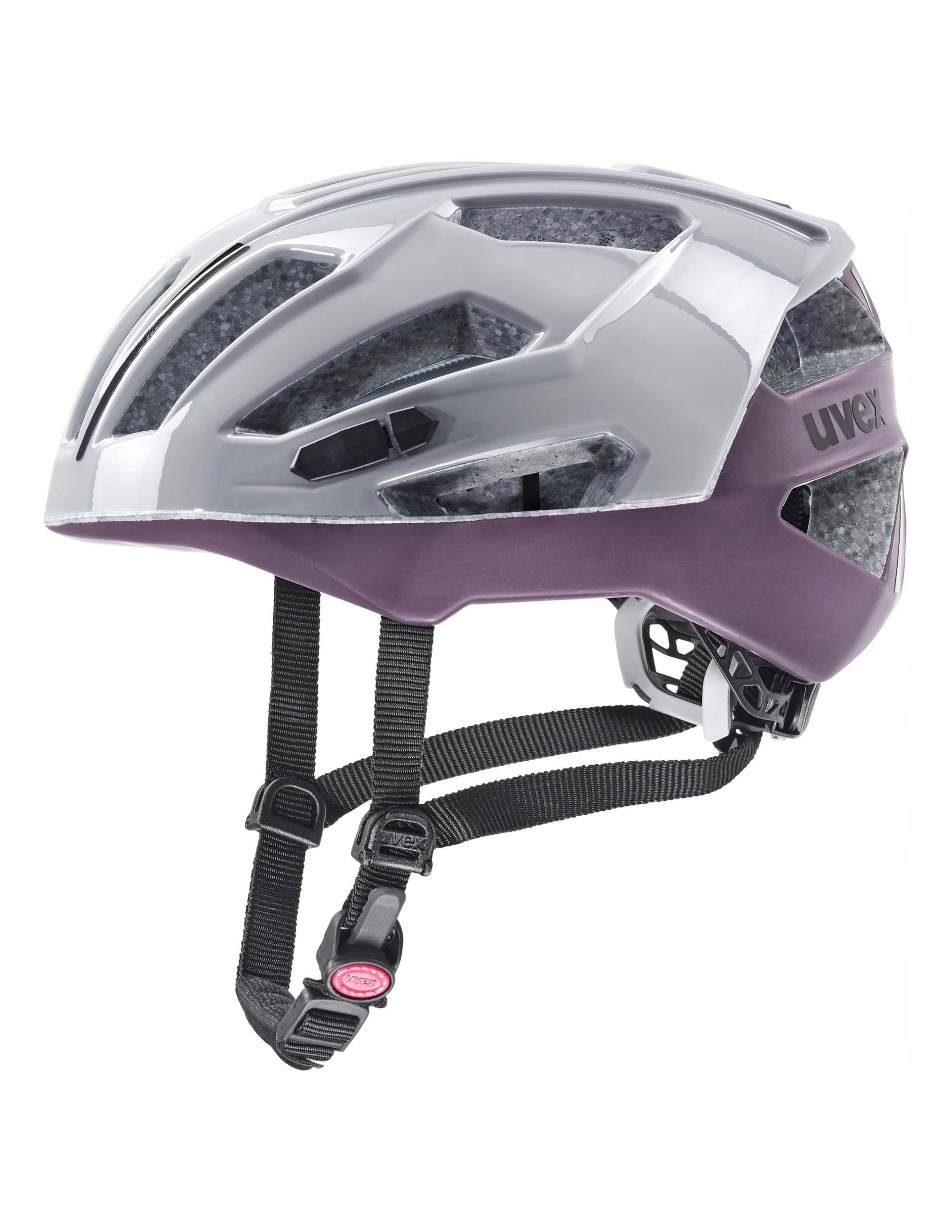 Cyklistická přilba Uvex Gravel X L Stříbrná