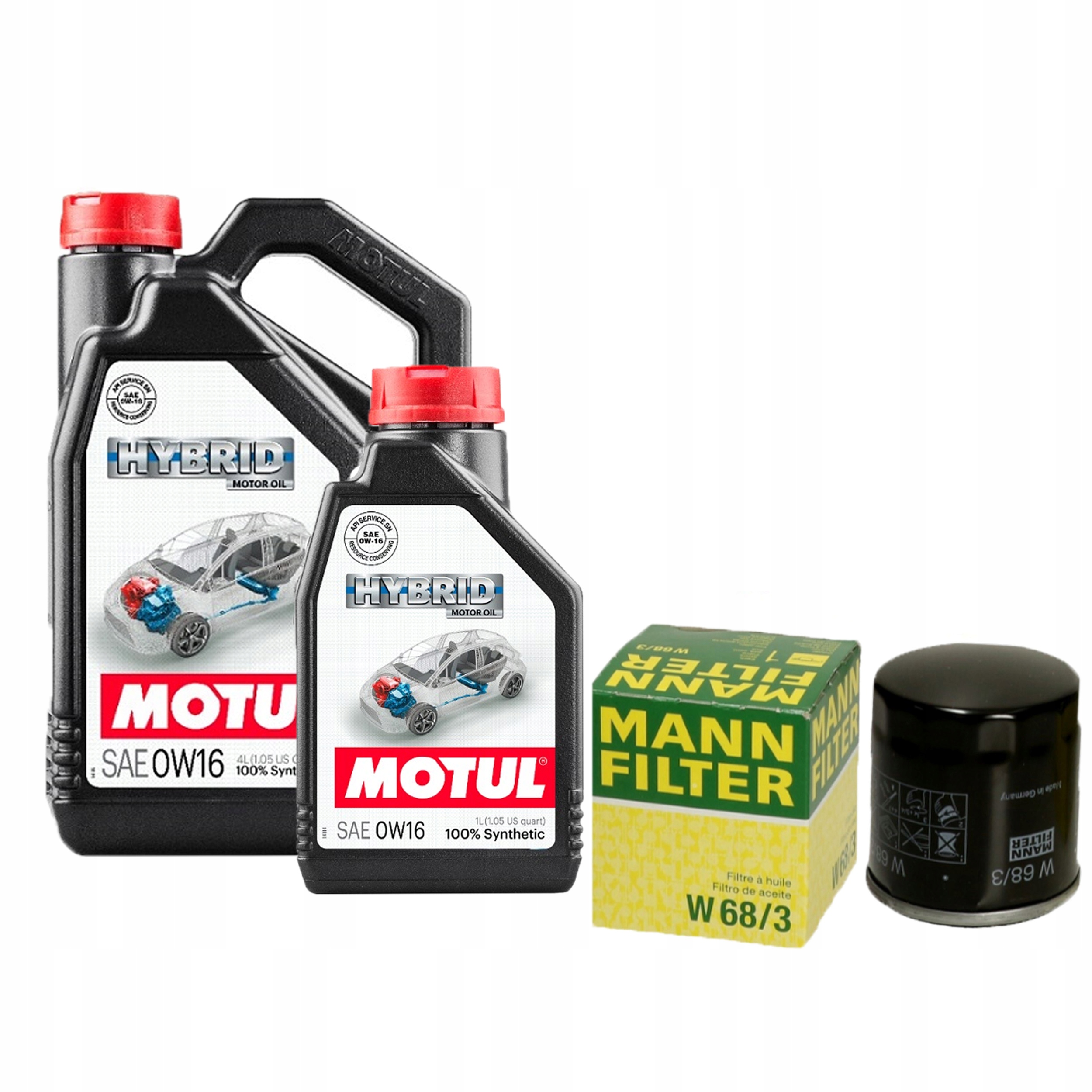 

Motul Hybrid 0W16 Filtr Toyota Corolla 1.8 E21