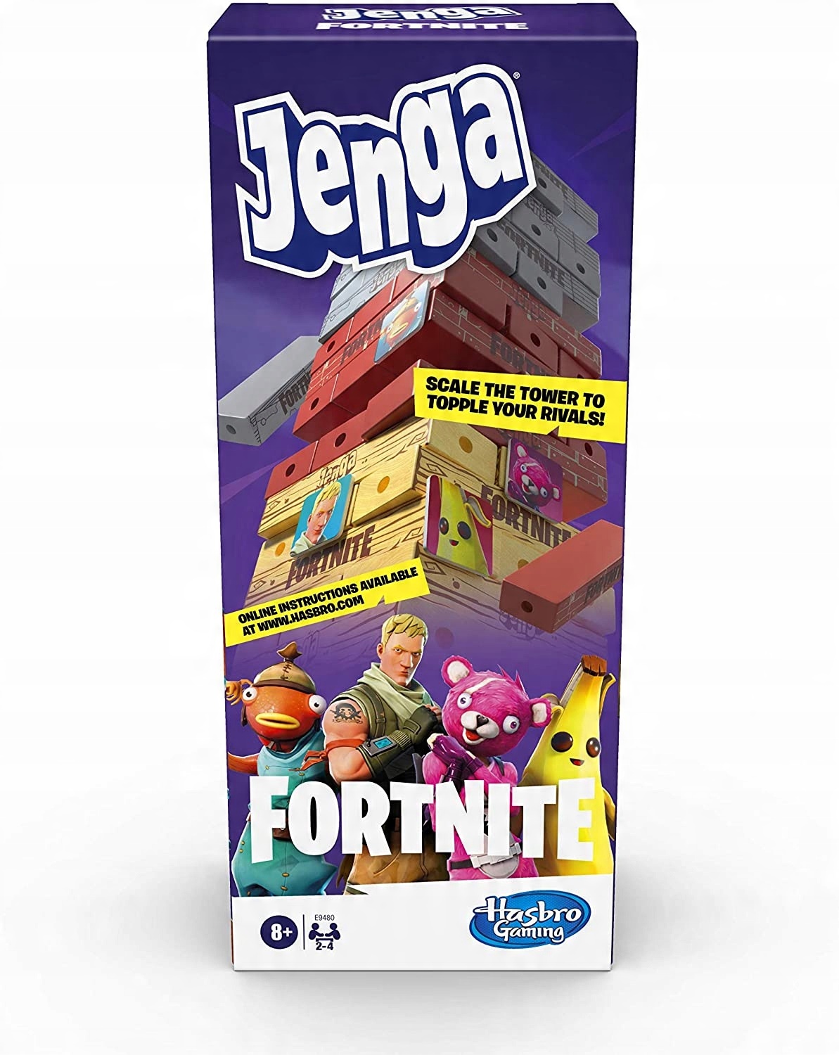 

Hasbro Gra zręcznościowa jenga fortnite E9480