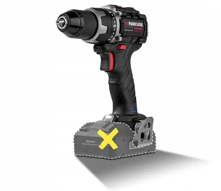 Parkside Performance Wiertarko-wkrętarka Pabsp 20V LI C4 Bez Akumulatora