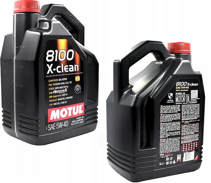 OLEJ MOTUL 8100 X-CLEAN 5W40 5L 5W-40 C3 ORYGINAŁ