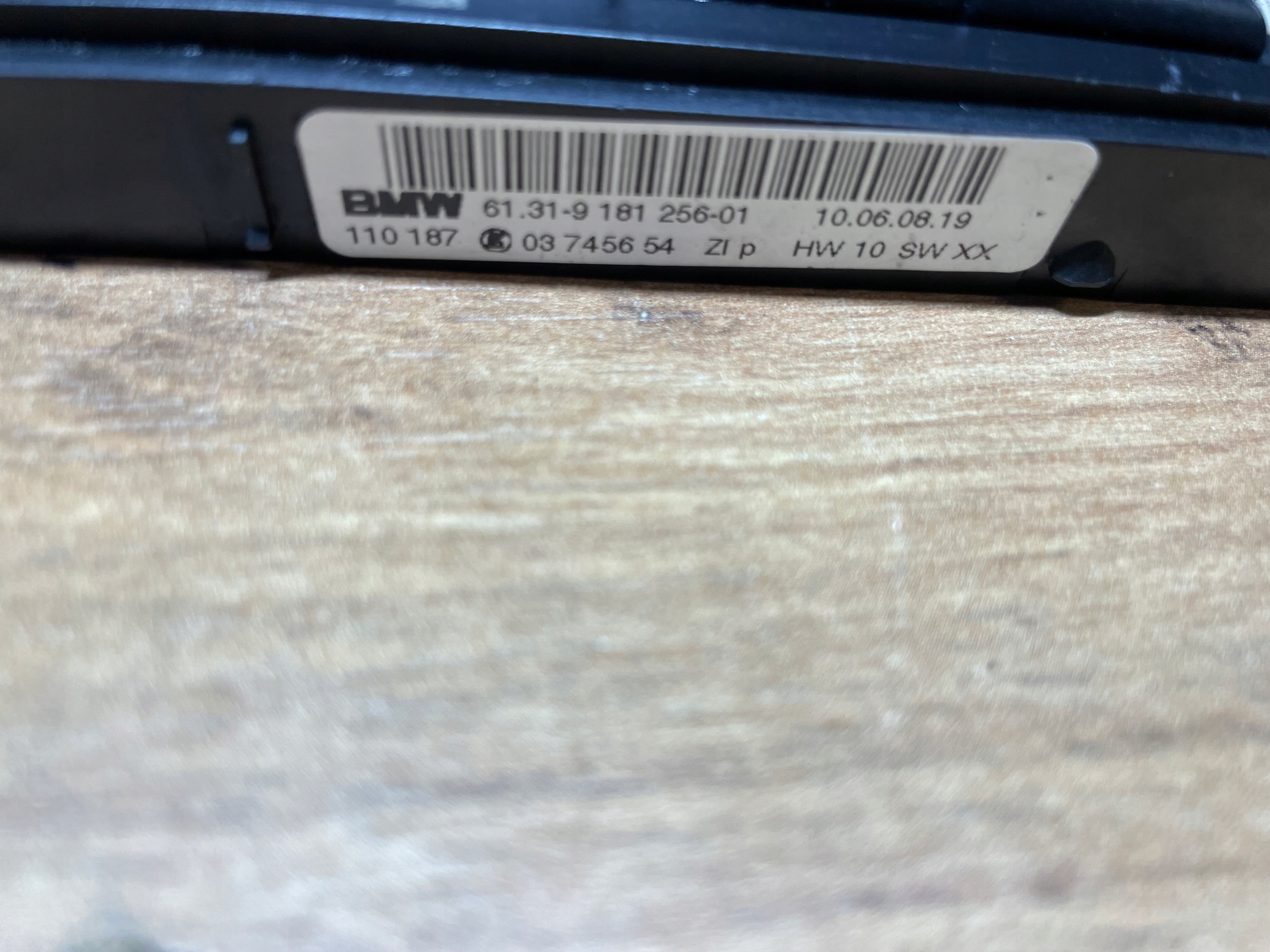 PANEL schalter dach BMW 1 E88 CABRIO 9181256
