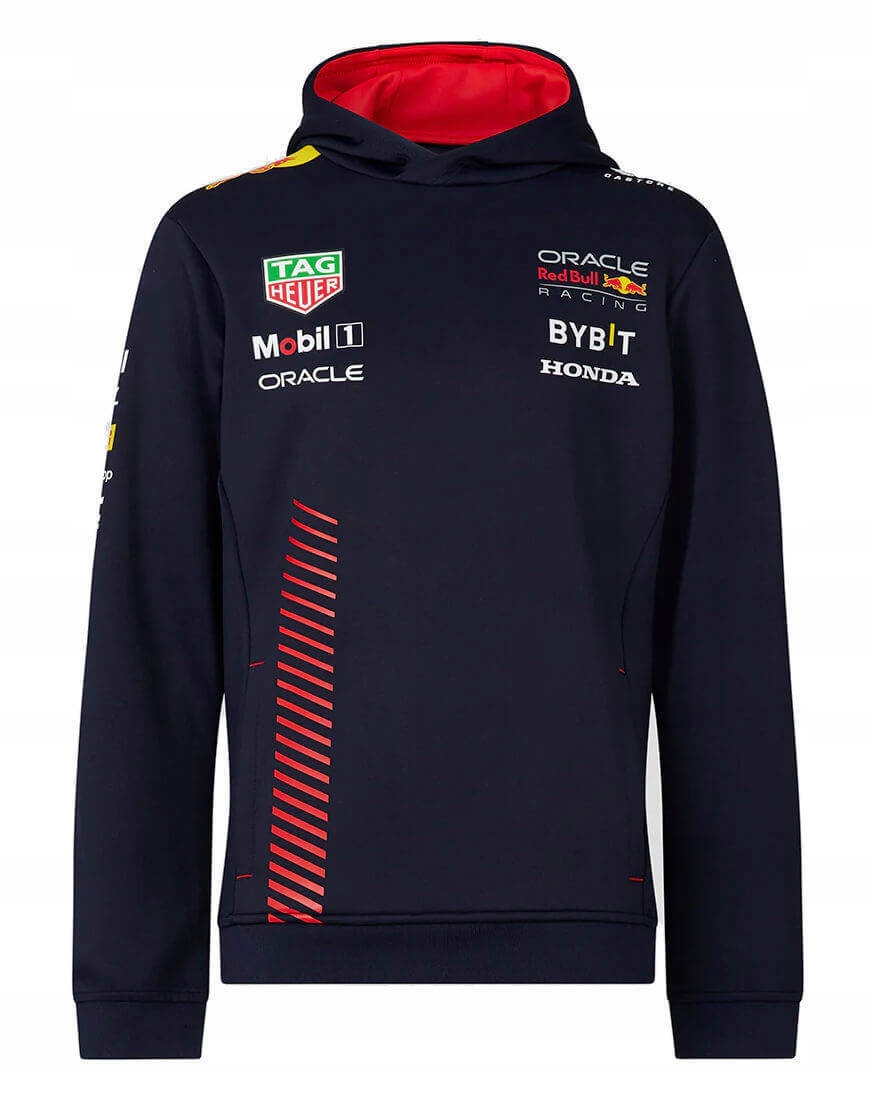 Red Bull Dziecięca Bluza Z Kapturem Racing Official Teamline 2023 134