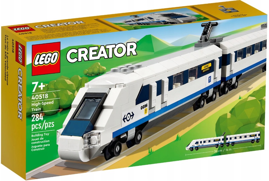 

Lego Creator 40518 Pociąg Szybkobieżny