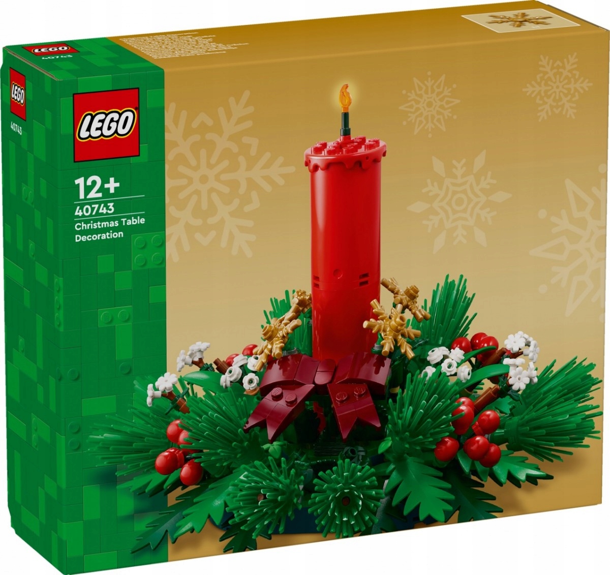 Lego Stavebnice Iconic 40743 Vánoční dekorace na stůl