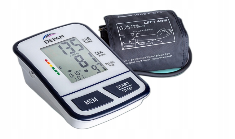 

Ciśnieniomierz Z Zasilaczem Arytmia Naramienny