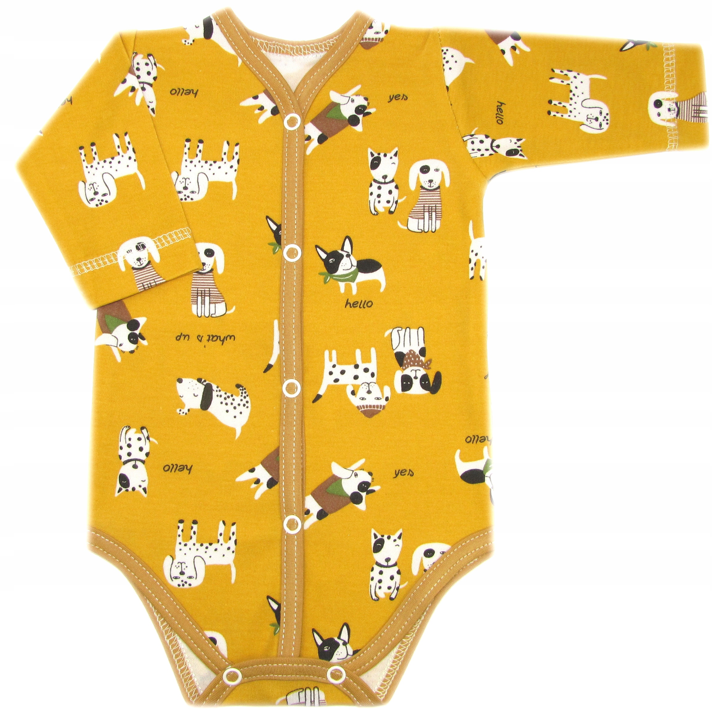 

Body Rozpinane Przodem r.56 Kaia-baby Pieski /46/