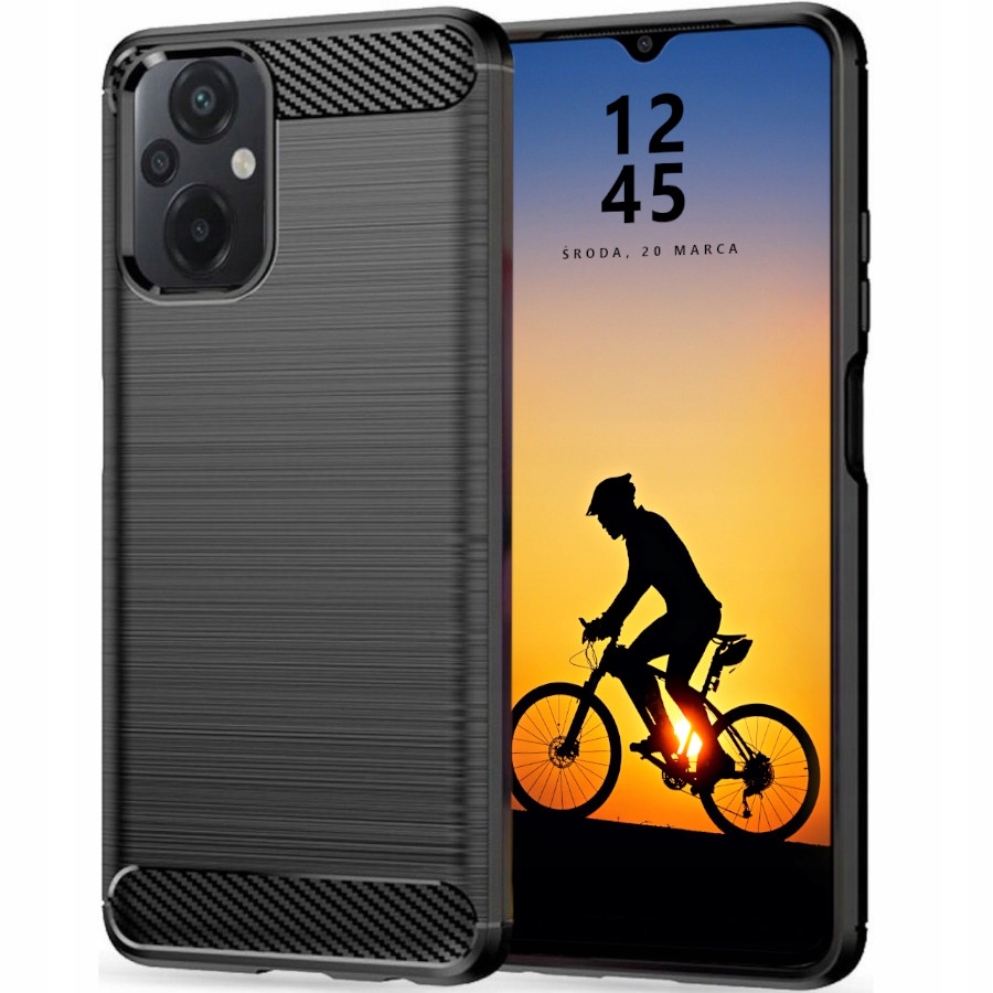 

Etui Carbon Pancerne Case Do Poco M5