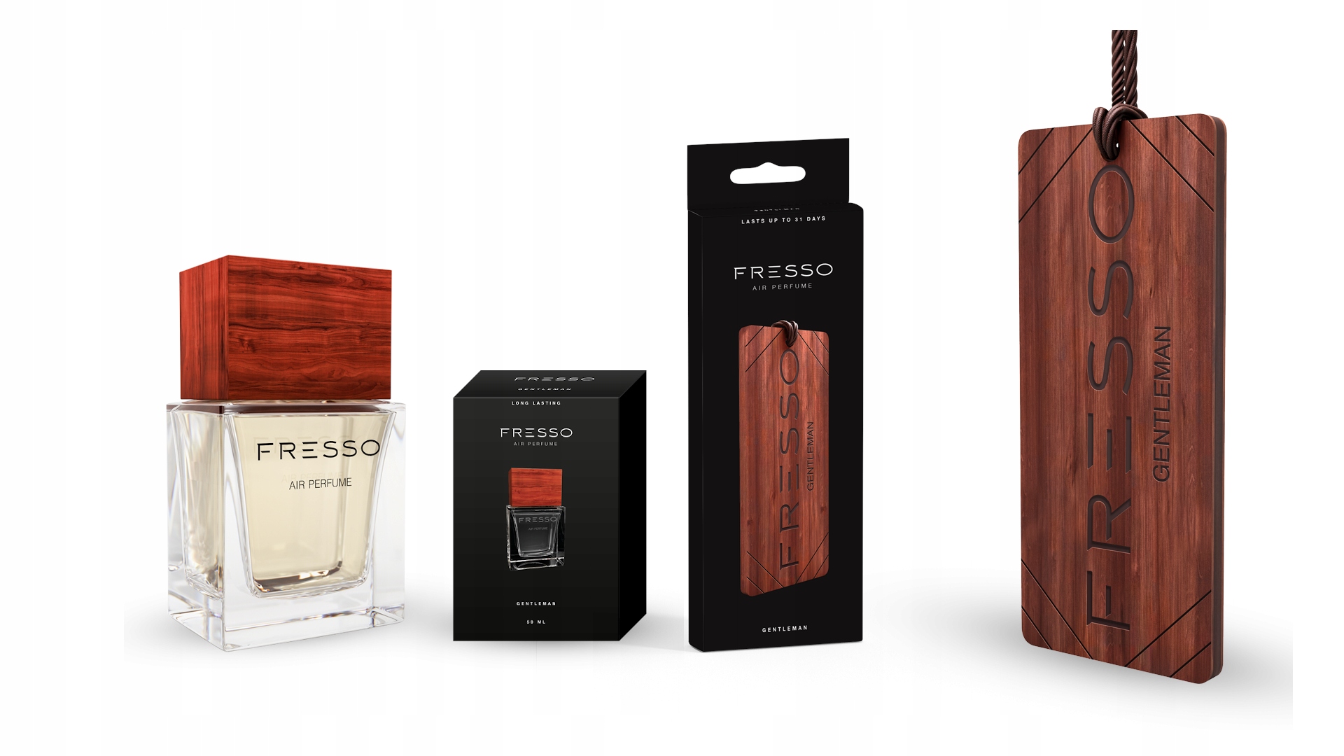

Fresso Gentelman Zawieszka Perfumy do samochodu