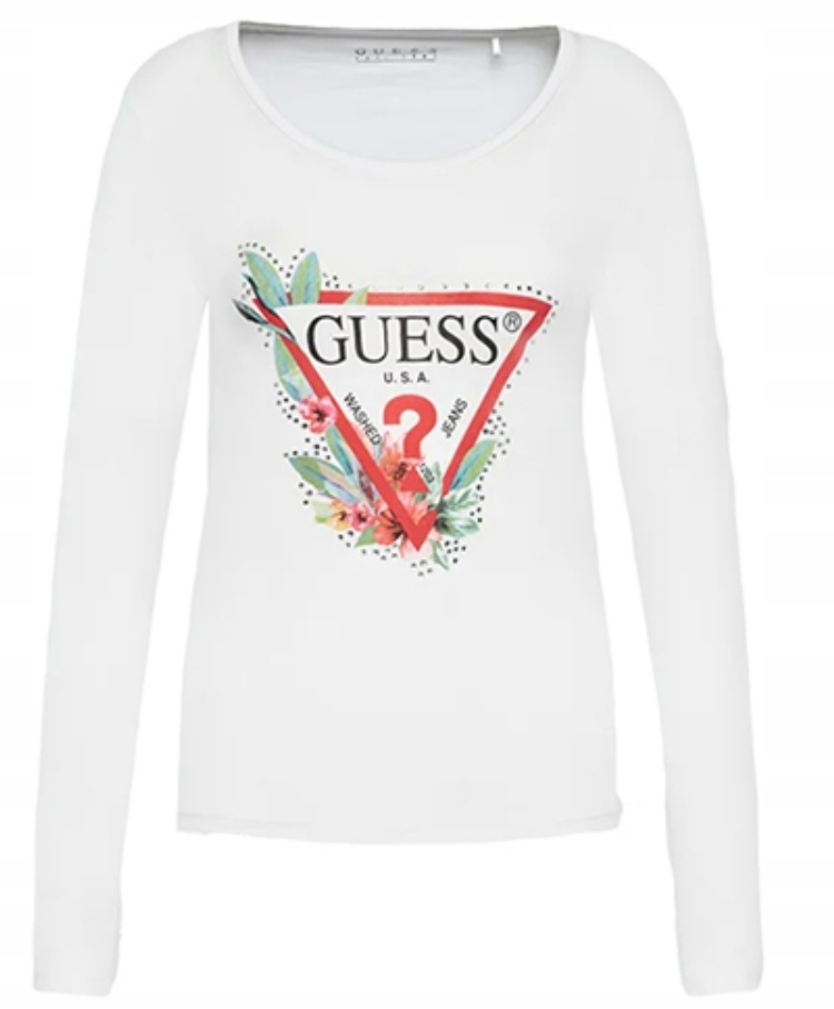 

-41% Guess Bluzka Longsleeve Damski W1YI97JA911 S