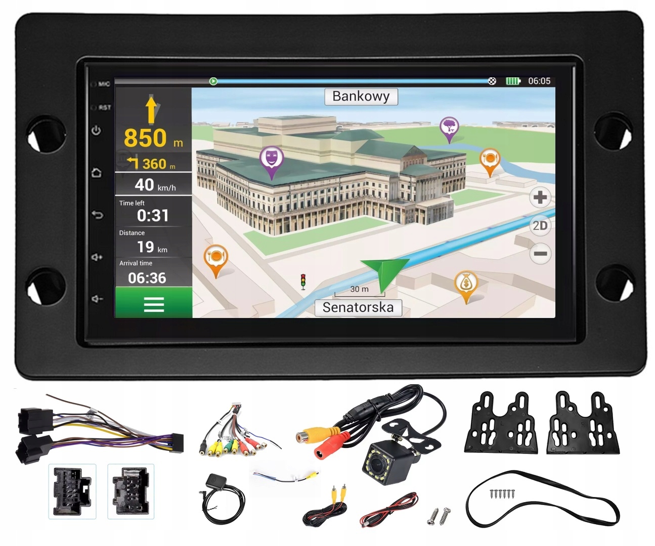 Autorádio Gps S Androidem Pro Saab 9-5 2005-2011 Carplay Wifi Usb MP3 Rds 2/64GB