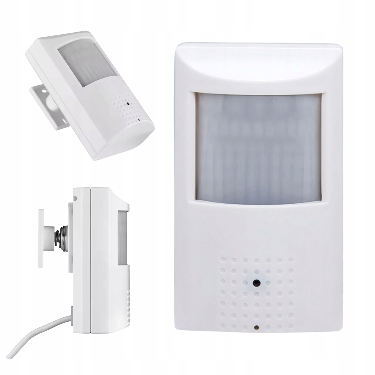 Kamera ukryta czujka ruchu AHD CVI TVI 48 diod IR monitoring szpiegowski