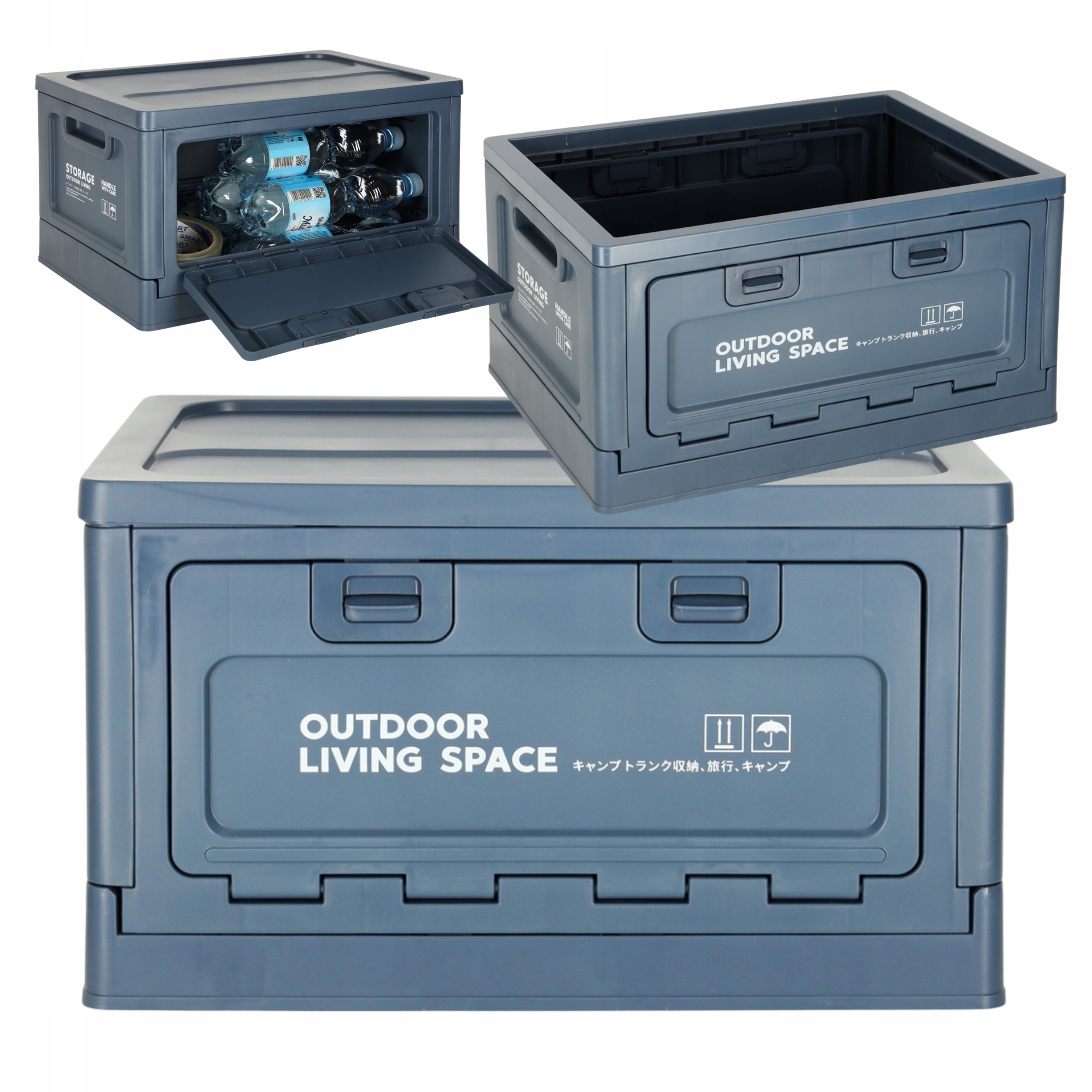 Pudełko Do Samochodu Organizer Do Bagażnika Skrzynka Z Pokrywą Kufer