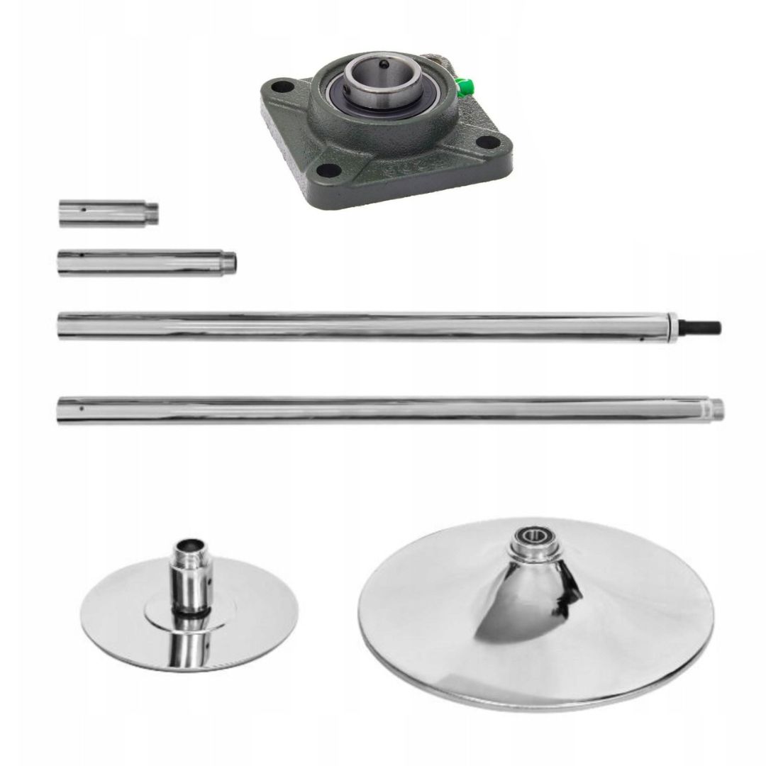 Trubka pro tanec pole dance 225-296 cm se stropním upevněním M-pole