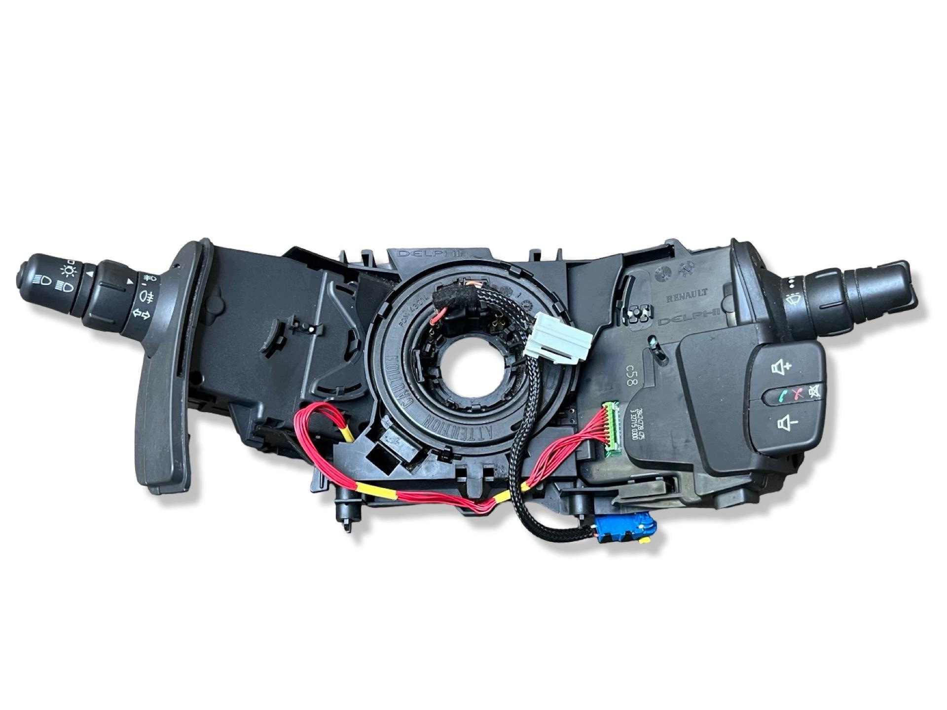 commande levier commodo sous volant Renault Kangoo 2 facelift 2016 255673618R
